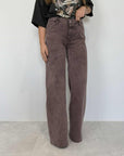 Please - Jeans Zack stone wash moro