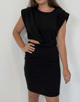 Haveone - Abito tubino cutout nero