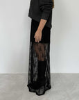 Dixie - Gonna in pizzo nero