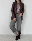 Tensione In - Jeans taglio vivo grigio