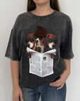 Civico23 - T-shirt over con cagnolini
