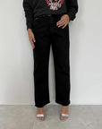 Tensione In - Pantalone a sigaretta nero