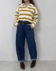 SusyMix - Pantalone con stellina in denim