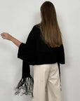 Two Way - Cardigan mantella nera