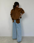 Tensione In - Jeans con tasca in suede