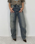 SusyMix - Jeans barrel fascia laterale