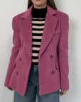 PRE-ORDINE: Tensione In - Giacca/cappotto fuxia