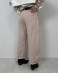 SusyMix - Pantalone con stellina in cotone rosa