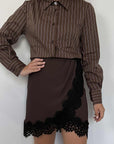 Tensione In - Gonna lingerie con pizzo