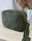 Civico23 - Bauletto vera pelle verde