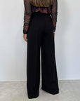 Haveone - Pantalone sartoriale nero