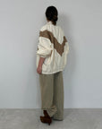 Haveone - Giubbino iinspired panna/camel