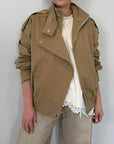 Haveone - Bomber in cotone con collo