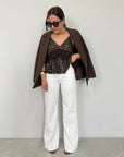 Haveone - Jeans London bull bianco