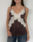 Tensione In - Canotta lingerie moro