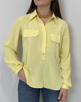 SusyMix - Camicia no stiro gialla