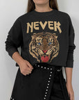 Haveone - Felpa tigre nera