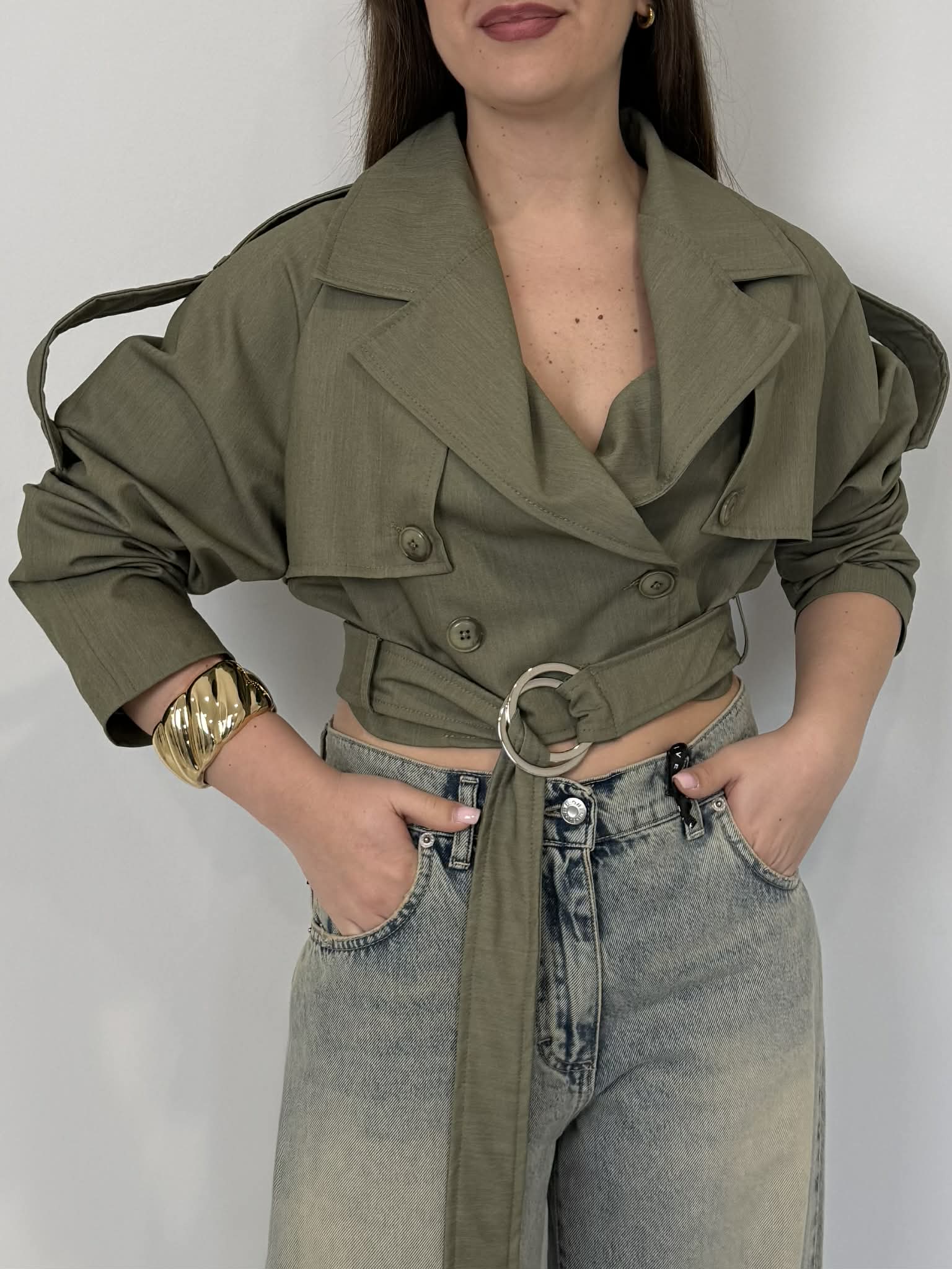 Haveone - Trench crop verde