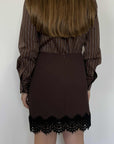 Tensione In - Gonna lingerie con pizzo