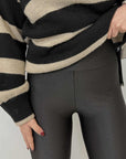 Civico23 - Leggins lucido nero