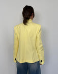 Haveone - Giacca con bottone superiore gialla