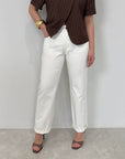 Haveone - Jeans Lily stella bianco